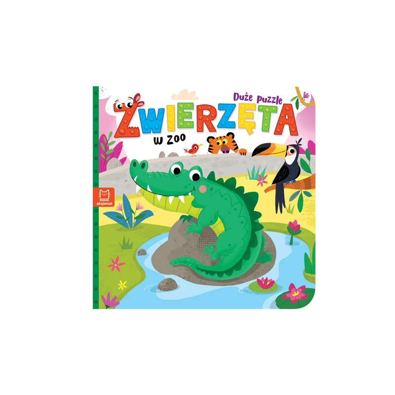 Zwierzęta w zoo Duże puzzle 40836