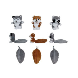 Zwierzęta Z-2632 3rodz 20cm 169808