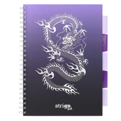 KOŁOZE.A4 100K   5PRZEK. SMOK WODNY FIOLETOWY STRIGO PADS PADS050