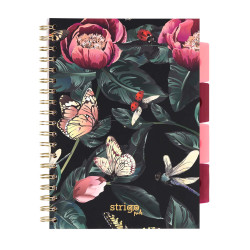 KOŁOZE.B5 100K   4PRZEK. KWIATY PASTELOWY ZIELONY STRIGO PADS080