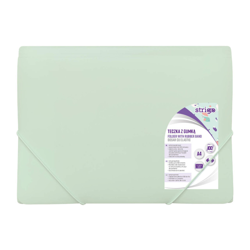 TECZKA GUM.PASTELOWA MIĘTOWA STRIGO SF044