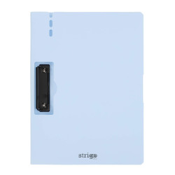 DESKA A4 CLIPB. Z BOCZNYM KLIPEM BŁĘKITNA STRIGO SF055