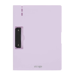 DESKA A4 CLIPB. Z BOCZNYM KLIPEM LILIOWA STRIGO SF056
