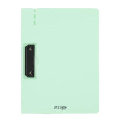 DESKA A4 CLIPB. Z BOCZNYM KLIPEM MIĘTOWA STRIGO SF057