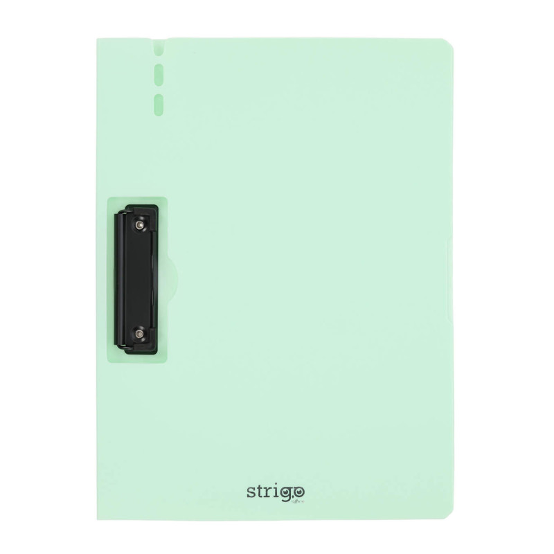 DESKA A4 CLIPB. Z BOCZNYM KLIPEM MIĘTOWA STRIGO SF057