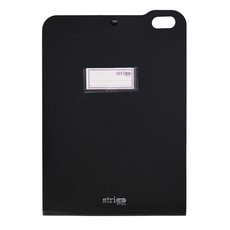 ORGANIZER A4 PION.PP A4 5PRZEKŁ.CZARNY STRIGO SF071