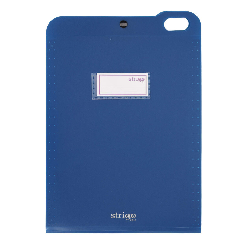 ORGANIZER A4 PION.PP 5PRZEKŁ. GRANATOWY STRIGO SF072