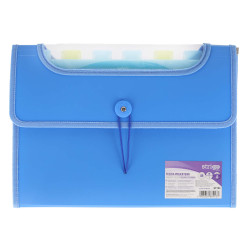TECZKA A4 PP 12 PRZEKŁ.NIEBIESKA VFILE STROGO SF104