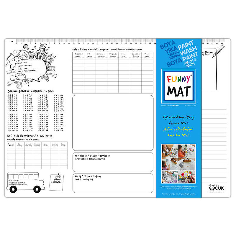 MATA FUNNY TRANSPARENT.68*48CM PLANER STRIGO SFU1001