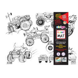 MATA FUNNY TRANSPARENT.48*33,5CM MONSTER TRUCK STRIGO SFU1042