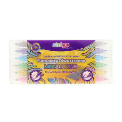 PISAK 6K DWUSTR.METALICZNE Z KOŃCÓWKĄ BRUSH STRIGO SSC415