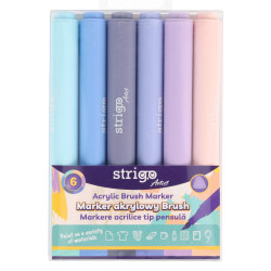 MARK.AKRYL.6K KOŃCÓWKA BRUSH TRÓJKĄTNA OBUDOWA ZEST.4 STRIGO SSC431