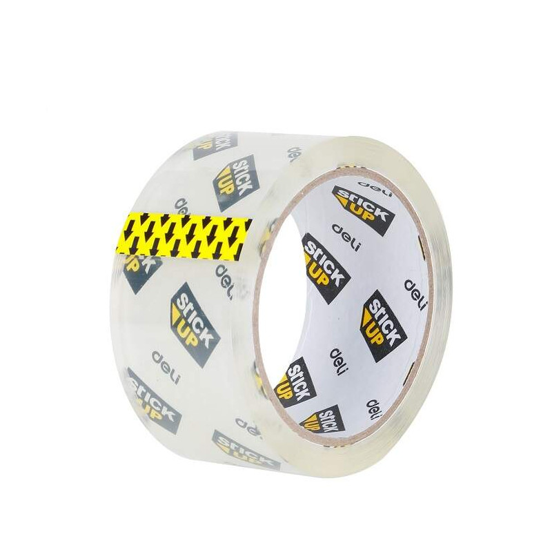 TAŚMA PAKOWA CICHA 48*50M TRANSPAR. DELI