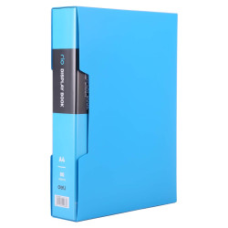 ALBUM OFERTOWY A4 80 K NIEBIESKI SERIA RIO  DELI E5036