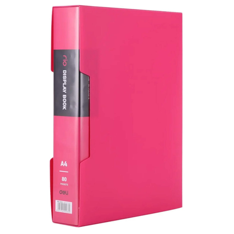ALBUM OFERTOWY A4 80K RÓŻOWY SERIA RIO DELI E5036
