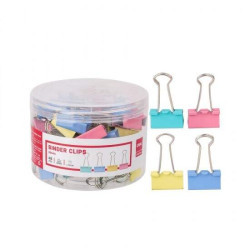 KLIPS DO AKT 25MM 48SZT MIX KOLORÓW DELI E8554A