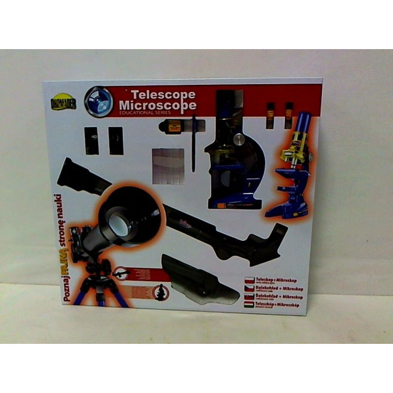  Teleskop + mikroskop zestaw edu 00838 08386
