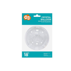 Balon 18" kryształ.bez nadruku KR-18BN 29762