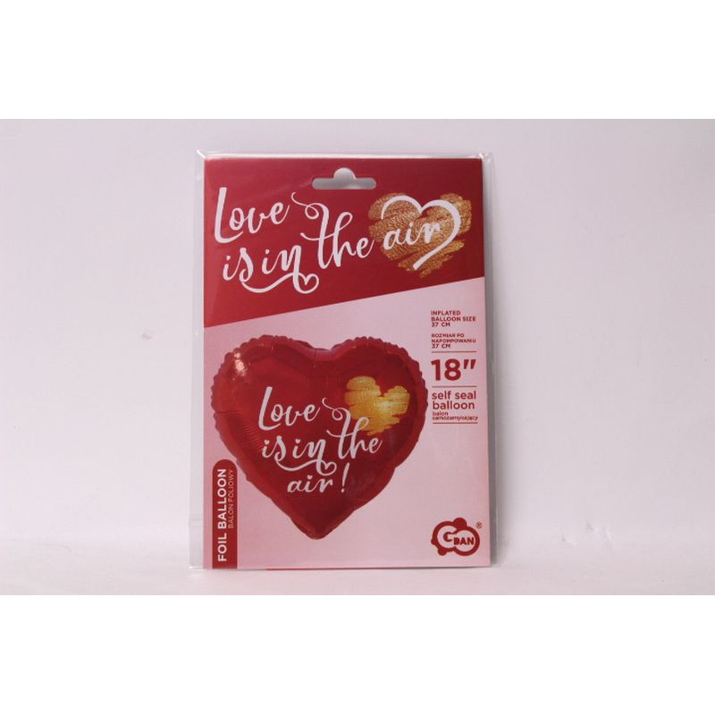 Balon fol 18" Love Is In The Air FG-SLIA 68433