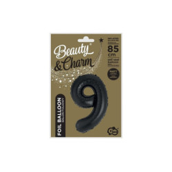 Balon folia B_C Cyfra9 matczarn.85cm CH-B8C9 89087