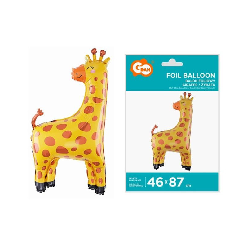 Balon foliowy Żyrafa 46x87cm BF-HZYN 85911