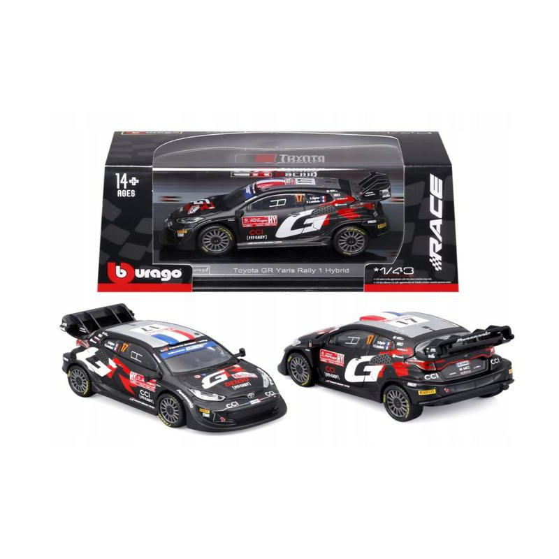BBU 1:43 RaceToyota GR2024 Yaris Ogier 38323