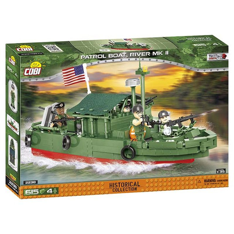 COBI HC VietnamWar PatrolBoatRiver MKII 618kl 2238