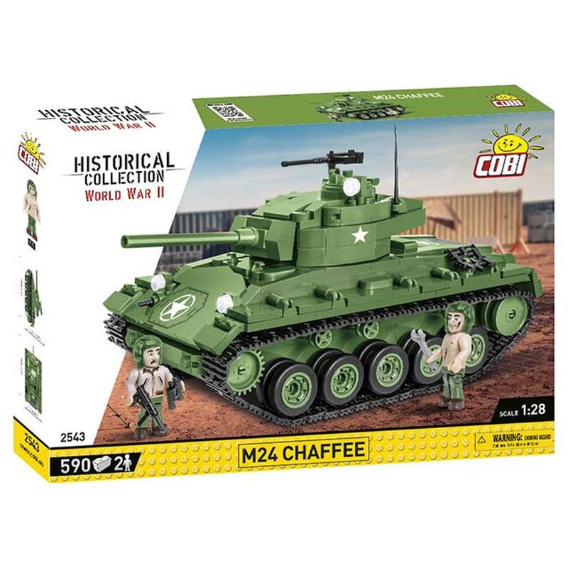 COBI HC WWII M24 Chaffee 588kl 2543
