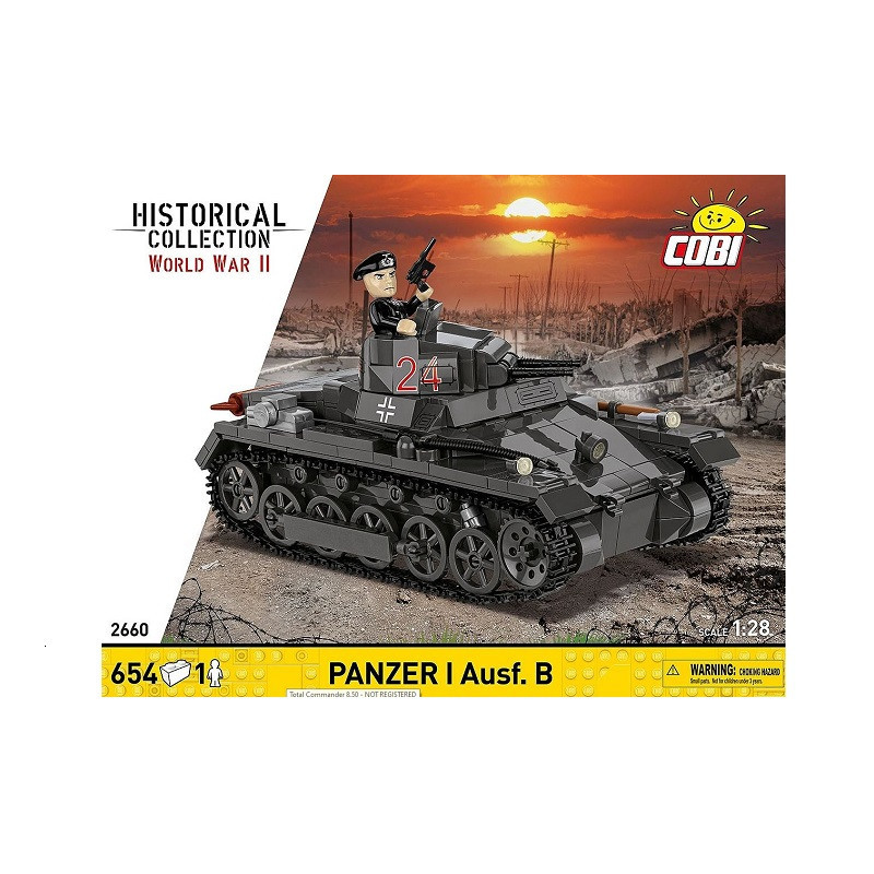 COBI HC WWII Panzer I Ausf.B. 654kl 2660