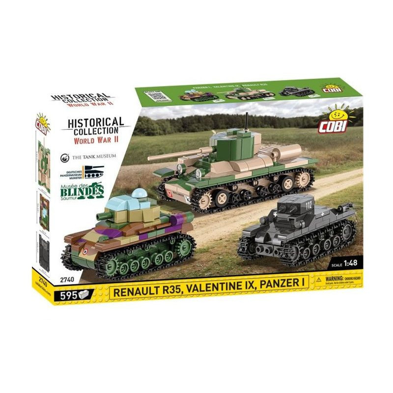 COBI HC WWII Renault Valentine Panzer I 595kl 2740