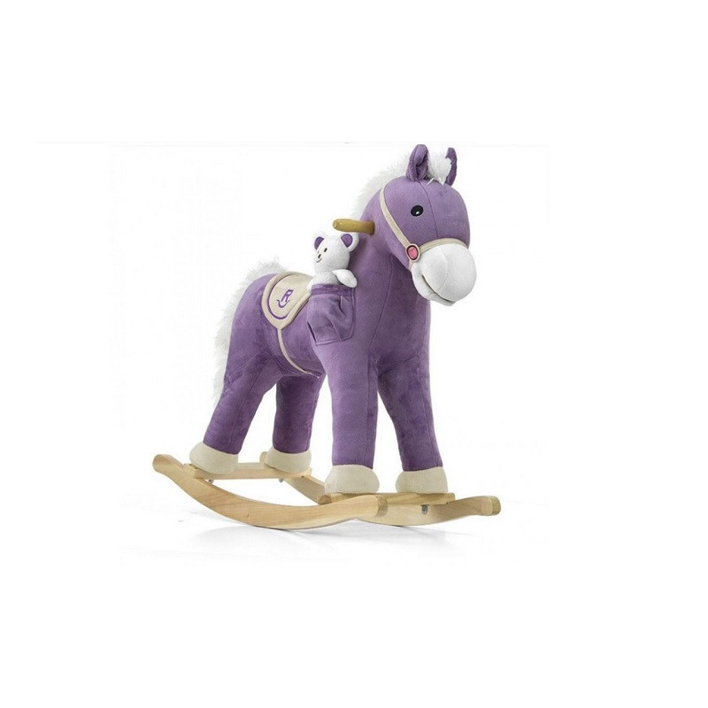  Koń na biegunach Pony purple 1077 22589