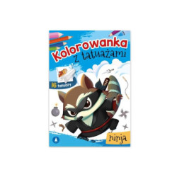 Kolorow.z tatuaż.Ninja 72730 