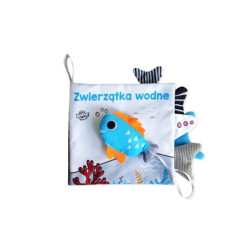 Książeczka sensoryczna Małe zwierzątka wodne 80843