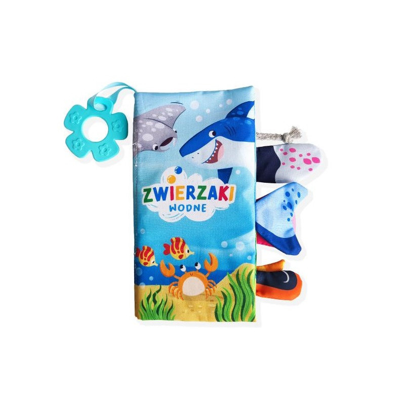 Książeczka sensoryczna Zwierzątka wodne 80782