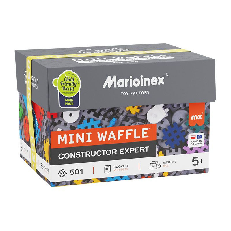  Klocki waffle mini 501szt Expert 04084