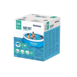 Basen z dmuch.kołnierzem 244cm B57448 09995