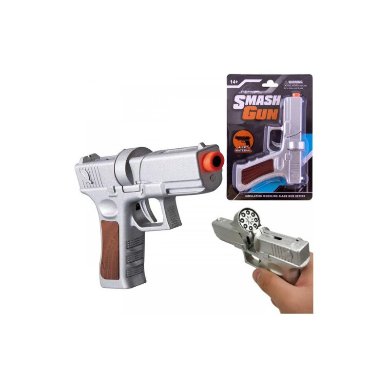 Pistolet metalowy na spłonkę A-0046 20610