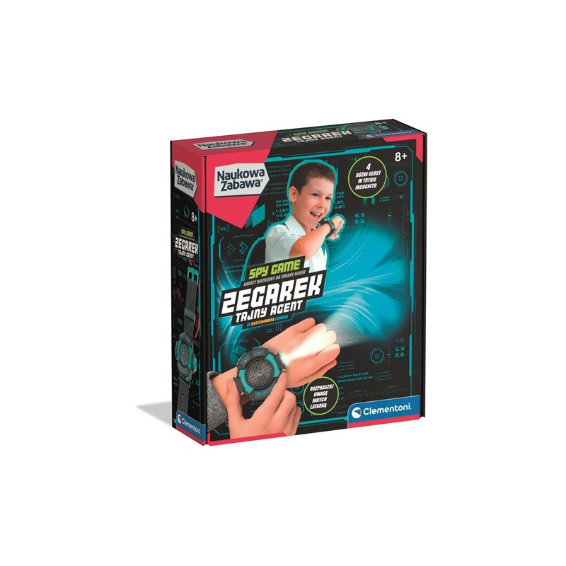 CLE Naukowa zabawa Zegarek Tajny agent 50436