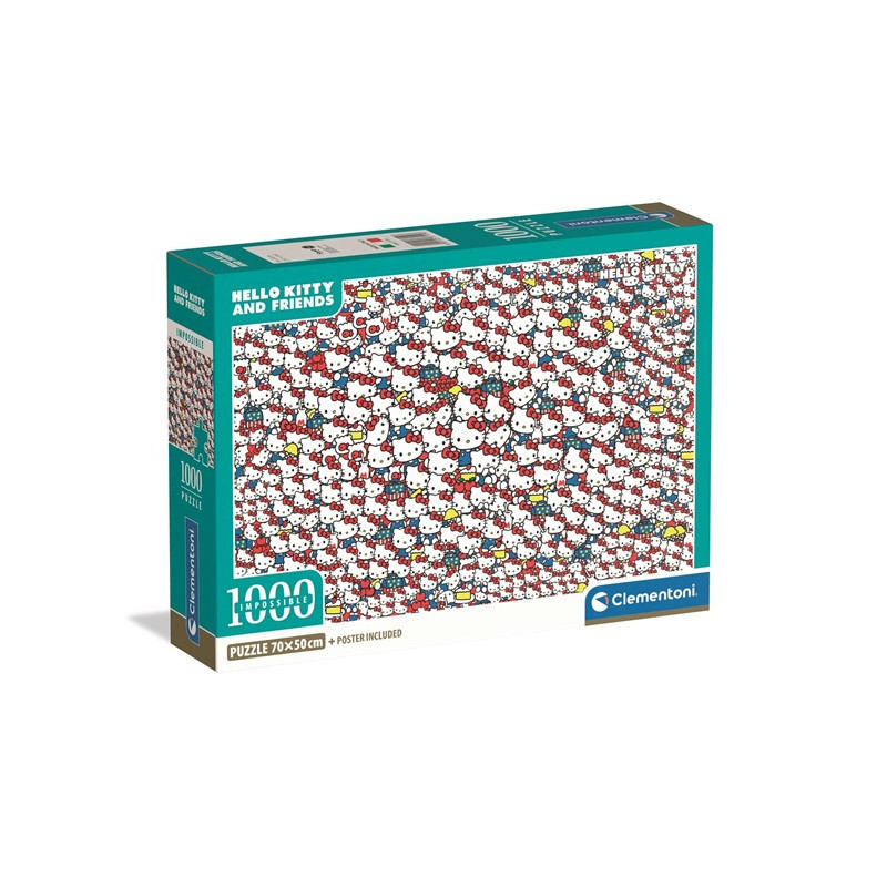 CLE puzzle 1000 Compact Impossib.Hello Kitty 37119