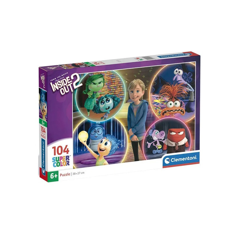 CLE puzzle 104 SuperKolor Inside Out 2 25071