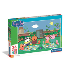 CLE puzzle 24 maxi SuperKolor Peppa Pig 24834