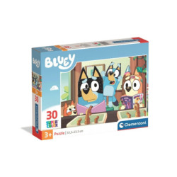 CLE puzzle 30 SuperKolor Bluey 20594