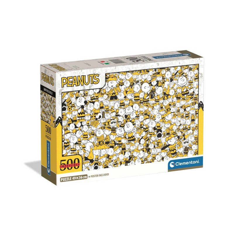 CLE puzzle 500 Compact Impossible Peanuts 35806