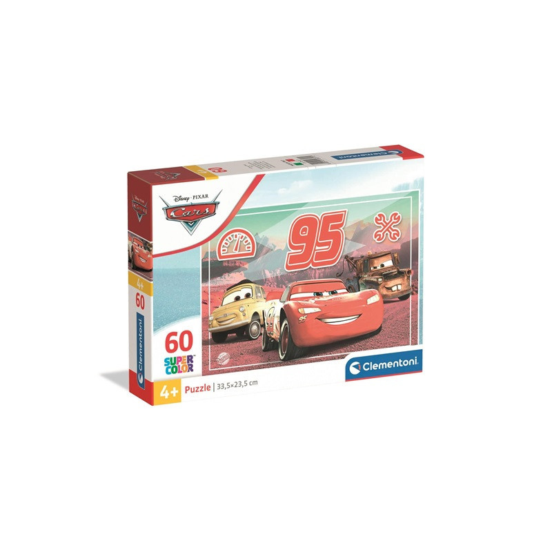CLE puzzle 60 SuperKolor Cars 26317