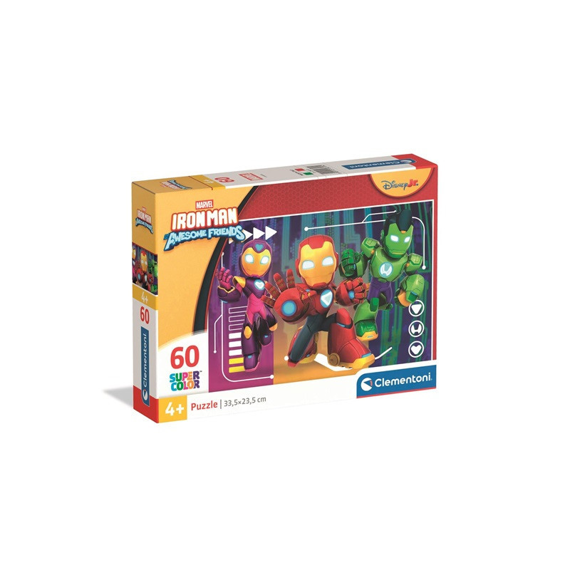 CLE puzzle 60 SuperKolor IronMan_...Friends 26313