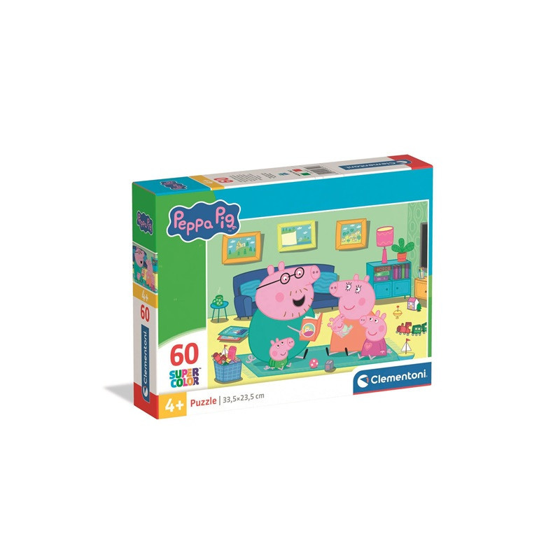 CLE puzzle 60 SuperKolor Peppa Pig 26312