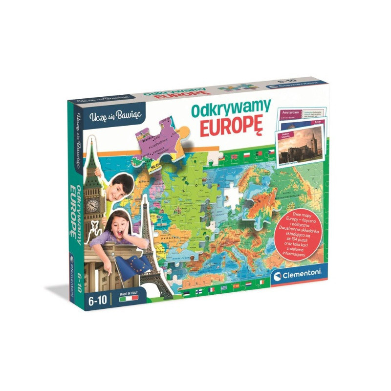 CLE Uczę się bawiąc! Odkrywamy Europę 50422