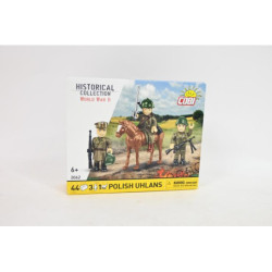 COBI HC WWII Polscy ułani 3fig 44kl 2062