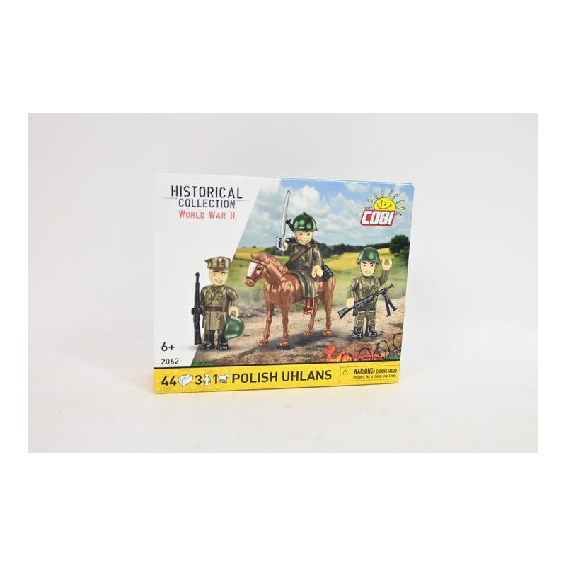 COBI HC WWII Polscy ułani 3fig 44kl 2062