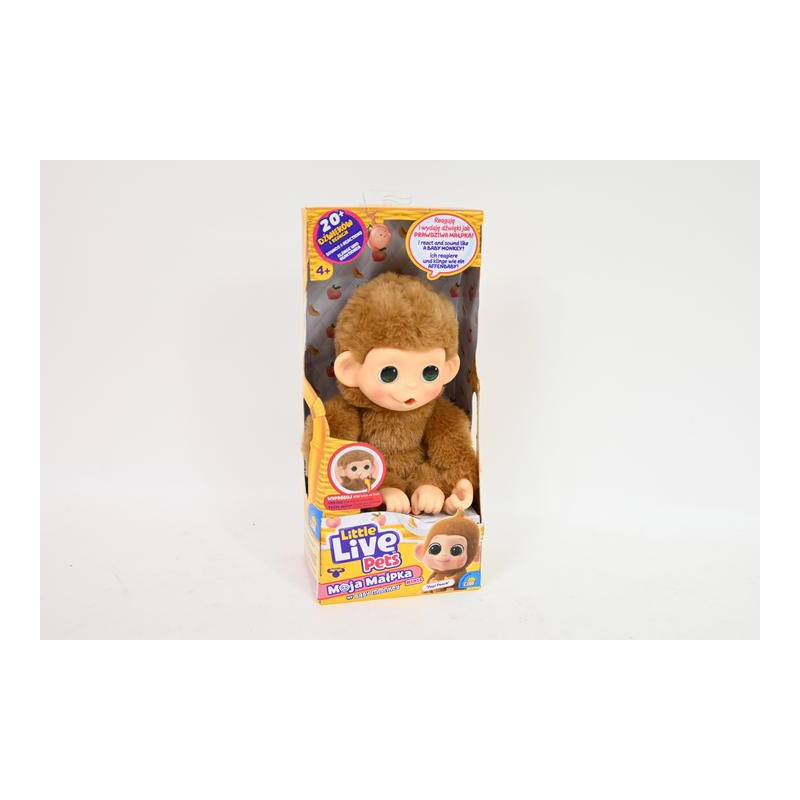 COBI LITTLE LIVE PETS mini małpka Pepi Peach 26766